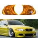 Front Turn Signal Light w/ Yellow Lens Left Right Fit BMW E46 3-Series 2DR 00-01
