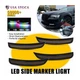 For Chrysler 300 300S 300C 2015-2023 4PCS Front+Rear RGB LED Side Marker Lights For Chrysler 300 300S 300C 2015-2023 4PCS Front+Rear RGB LED Side Marker Lights