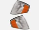 TYC Clear/Amber Corner Lights Parking Lamps PAIR fits 1990-2002 MB SL-Class R129