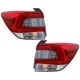For 20-22 Impreza & Crosstrek LED Taillight Brake Light Lamp w/Bulb SET PAIR