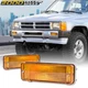 2pcs Fit For 1984-1988 Toyota Pickup Turn Signal Light Plastic Lens Left & Right