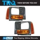 TRQ Parking Light Set Fits 2005-2007 Ford F-250 Super Duty F-350 Super Duty