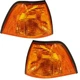 Marker Signal Blinker Corner Parking Light Lamp Pair Set for 92-99 BMW 3 Series