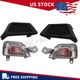 Bumper Turn Signal Fog Light Cover Front Left+Right For 2019-2022 Nissan Altima
