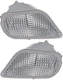 For 1998-2002 Firebird Parking Light Front Clear Plastic SET PAIR