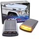 Clear Add-On Mansory Style Amber LED Turn Signal Indicators For MB W463 G-Class