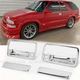 For 1994-2003 Chevy S10 94-04 GMC Sonoma std/ext Chrome 2 Door Handle COVERS set