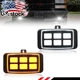 Clear Switchback LED Front Fog Lights W/ Turn Signal For 88-99 Chevy C1500 S10