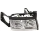 Passenger Side Headlight For Cadillac DeVille 1997-1999 Halogen with Bulb(s)
