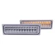 For GMC K3500 1988-1989 Anzo Chrome LED Turn Signal/Parking Lights