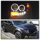 Black 2008-2012 Ford Escape LED Halo Projector Headlights Headlamps Left+Right