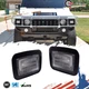Clear Front Corner Marker Parking Signal Lights Left+Right For 2003-09 Hummer H2