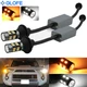 2Pcs Switchback 7443 Canbus LED Turn Signal Light DRL Bulbs For Toyota 4Runner