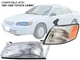 For Head Lamp Corner Light Combo 1997 1998 1999 Toyota Camry Driver Left Side
