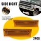 LED Signal Side Marker Lights For 81-91 GMC Chevy Pickup Truck C10 C20 C2500 L