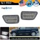 2X Clear Lens White LED Rear Bumper Side Marker Lights For 1997-2001 Honda CR-V
