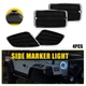 Turn Signal Light Housings Assembly For 1997-06 Jeep Wrangler TJ Side Marker Kit
