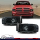 LED Black/Smoke Amber Corner Headlight Fit For 02-05 Dodge Ram 1500 2500 3500