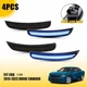 For 2015-2022 Dodge Charger Front Rear LED Side Marker Fender Lights Smoked Blue