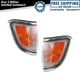 Corner Marker Light Set Fits 1995-1996 Toyota Tacoma TO2520142 TO2521142
