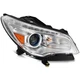 Passenger Headlight Assembly For Buick Enclave 3.6L 2013-2017 Chrome Housing