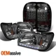 For 2001-2004 Toyota Tacoma LED Light Bar Smoked Headlight w/ Corner+ Tail Lamp