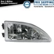 TRQ Right Headlight Assembly Passenger Side For 94-98 Ford Mustang FO2503161