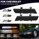 For 91-96 Chevrolet Corvette C4 Dynamic LED Side Marker Turn Signal Light Smoked