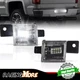 LED License Plate Tag Lights For 2014-21 Chevy Silverado GMC Sierra 6000K White