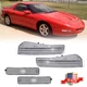 4X Clear Bumper Signal+Rear Side Marker For 93-97 Pontiac Firebird/Trans AM LS1