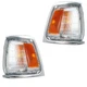For 89-91 Toyota Pickup Truck 2WD Corner Turn Signal Park Light Lamp Set Pair