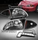 FOR 00 01 02 CHEVY CAVALIER BLACK REPLACEMENT HEADLIGHTS HEADLAMP W/LED DRL KIT FOR 00 01 02 CHEVY CAVALIER BLACK REPLACEMENT HEADLIGHTS HEADLAMP W/LED DRL KIT