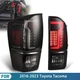 2016-2023 LED Tail Lights For Toyota Tacoma Brake Rear Signal Black Smoke Lamps