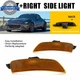 Front Bumper Side Marker Light Housing Amber Lens For 2016-2023 Mazda Miata MX-5