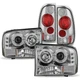 1999-2004 Ford F250 F350 SD Superduty LED Halo Projector Headlights+Tail Lights