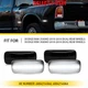 Smoked White LED Side Marker Lights For Dodge RAM 2500HD Dually Bed 10-18 4-12X