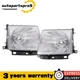 Headlight Assembly Set Driver & Passenger Side For 1997-00 Toyota Tacoma