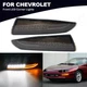 For 93-2002 Chevy Camaro LED Sequential Bumper Lights Parking Signal Lamps Black