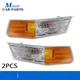Pair Parking Light Turn Signal Directional Lamp Cover Fits Jeep Patriot 2007-17