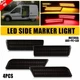 2X LED Rear Side Marker Lights Red For Ford Transit Connect 10-13 #9T1Z15A201-A
