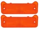 NEW Trim Parts Amber Parking Light Lens PAIR / FOR 1966 CHEVY BEL AIR / A2441