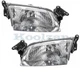 For 00-02 Mazda 626 Headlight Headlamp Halogen Head Light Lamp w/Bulb SET PAIR