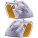 For Volkswagen Passat Corner Light 1998-2001 Driver and Passenger Side Pair