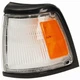 Left Driver Parking Light Assembly Fits 1992-95 Toyota Pickup Black TO2520125