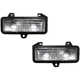 For 1988-1991 Blazer Parking Light Front Clear Plastic SET PAIR