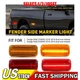 Fit 10-18 Dodge RAM 2500 3500HD Red Amber LED Side Marker Light 68042143AA 1~10X