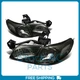 Headlights Euro Smoked Housing Clear Corner Lights for Chevy Venture 1997-2005