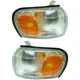 Pair Set of 2 Parking Lights Lamps  Left-and-Right Coupe Left & Right for Subaru