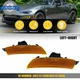 Amber Lens Front Side Marker Lamp  Light Housing For 2016-2023 Mazda Miata MX-5