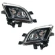 For 15-18 Jetta 1.4L/1.8L/2.0L/2.5L Front Fog Light Lamp Assembly Bulb Set Pair